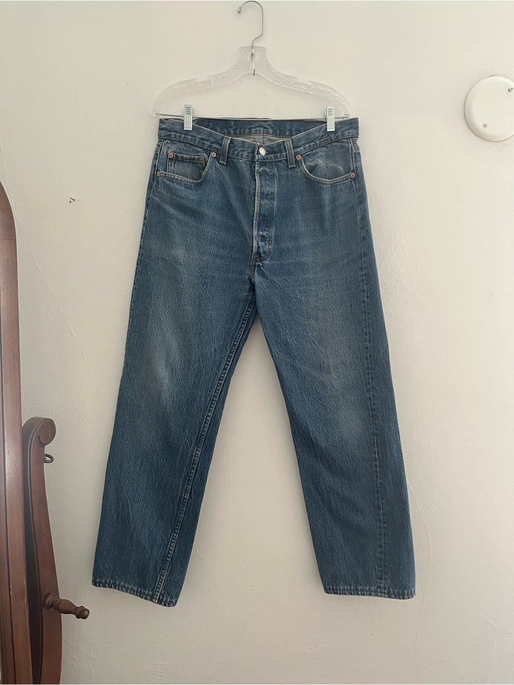 Vintage Levi’s 501 XX Mid-Wash Men’s Jeans 100% Cotton USA Made W36 x L32